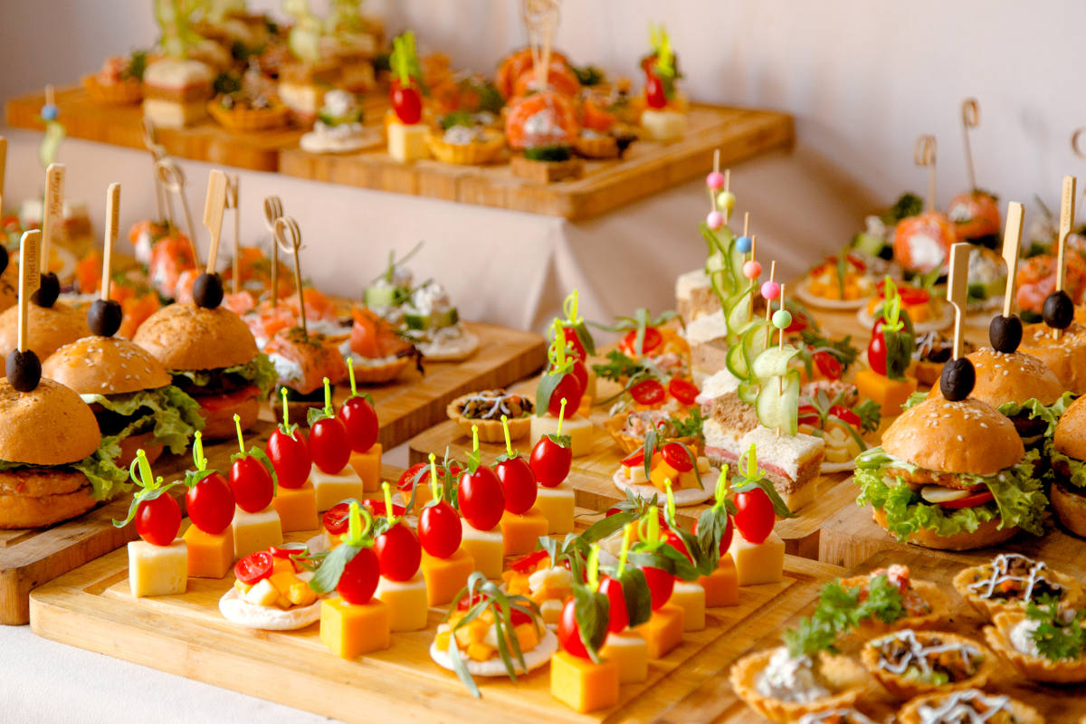 finger foods per evento aziendale