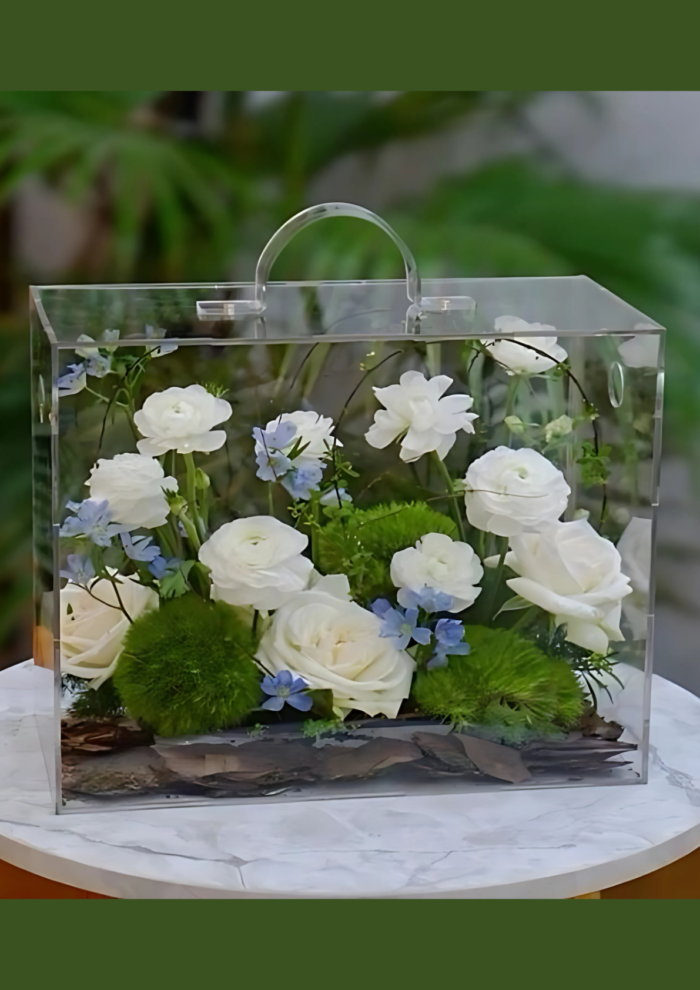  Borsa in Plexiglass Purezza Naturale