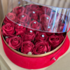 Box di Rose Rosse con Strass